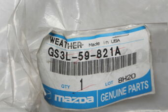 GS3L59821A WEATHERSTRIP(L),INN