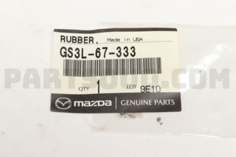 GS3L67333 RUBBER,BLADEFRONT