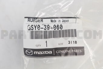 GSY039060 RUBBER NO.3,ENG.MTG