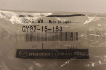 GY0215183 HOSE,WATER