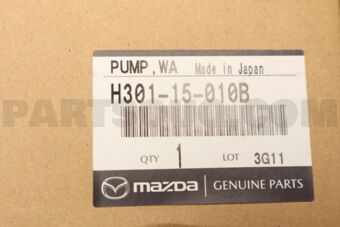 H30115010B PUMP,WATER