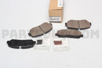 K0Y13328ZA PAD SUB SET,FRT CALI