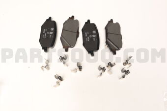 K2YF2643Z PAD SET,RR CALIPER