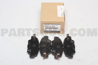 KAY02648Z BRAKE PAD REAR
