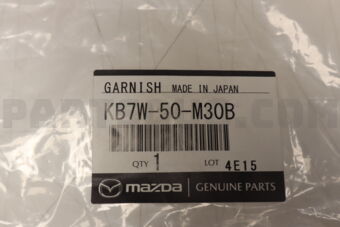 KB7W50M30B GARNISH(R),REAR DOOR