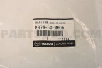 KB7W50M60A GARNISH(L),REAR DOOR