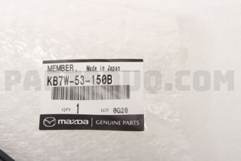 KB7W53150B MEMBER,SHROUD-UPPER