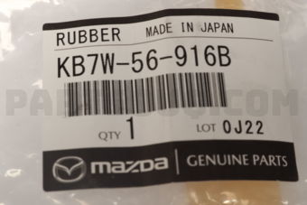 KB7W56916B RUBBER(L),EDGE-F.FEN