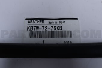 KB7W7276XB Mazda WEATHERSTRIP