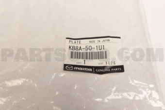 KB8A501U1 PLATE(R),SEAL