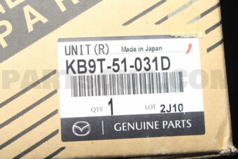 KB9T51031D UNIT(R),HEAD LAMP