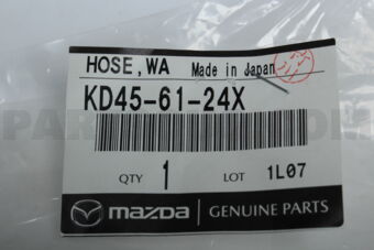KD456124X HOSE,WATER