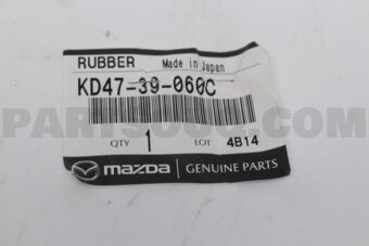 KD4739060C RUBBER NO.3,ENG.MTG