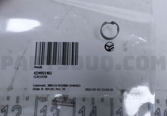 KD4951402 CLIP,HOSE