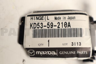 KD5359210A HINGE(L),DOOR-UPPER