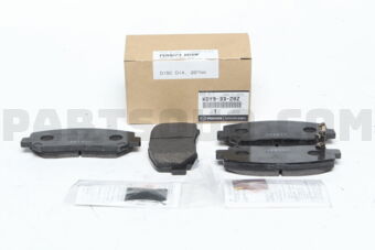 KDY93328Z PAD SUB SET,FRT CALI