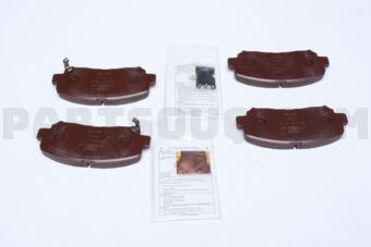 KGY03328Z PAD SUB SET,FRT CALI