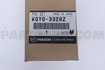 KGY03328Z PAD SUB SET,FRT CALI