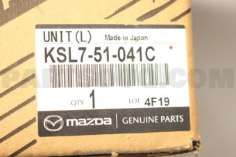KSL751041C UNIT(L),HEAD LAMP