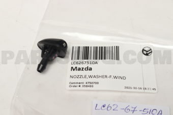LC6267510A NOZZLE,WASHER-F.WIND
