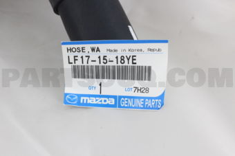 LF171518YE HOSE,WATER