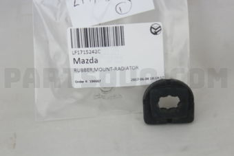 LF1715242C RUBBER,MOUNT-RADIATOR