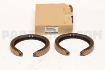 LFY44439Z SHOE SET,RR PARKING BRAKE
