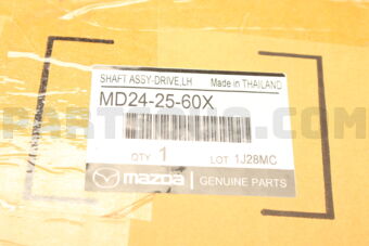 MD242560X SHAFT(L),DRIVE