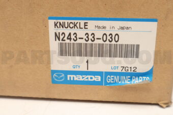 N24333030 Mazda KNUCKLE(L),STEERING