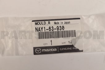 NAY163930 MOULD,RR.WINDOW