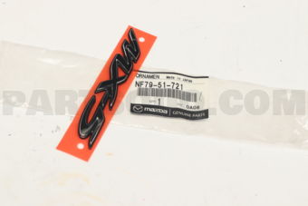 NF7951721 ORNAMENT,CAR NAME-REAR