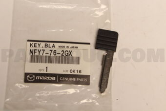 NFY7762GX KEY,BLANK-PRIMARY