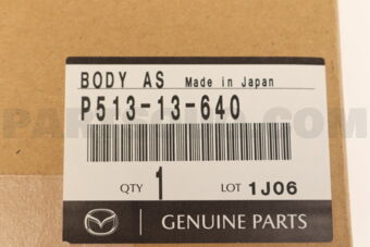P51313640 BODY,THROTTLE
