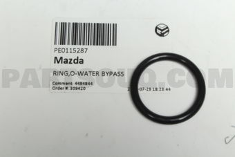 PE0115287 RING,O-WATER BYPASS