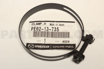 PE0213735 Mazda CLAMP,HOSE