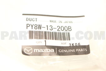 PY8W13200B DUCT,FRESH AIR