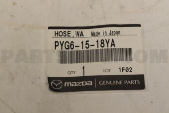 PYG61518YA HOSE,WATER