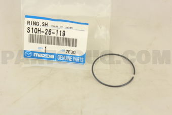 S10H26119 RING,SHAFT-RR AXLE