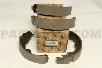 S3YF2638Z SHOE SET,BRAKE-REAR