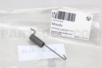 S47P26348 SPRING(L),ANTIRATTLE