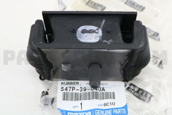 S47P39040A RUBBER,ENGINE MT