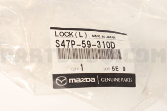 S47P59310D Mazda LOCK(L),DOOR
