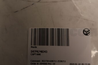 S47P6748343 CAP TANK