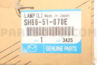 SH6651070E LAMP(L),FRT. COMB