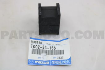 T00234156 RUBBER,STAB -FRT