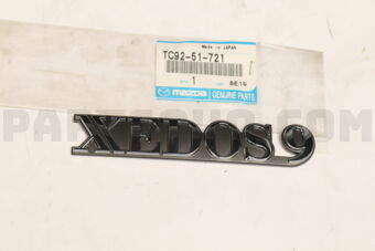 TC9251721 ORNAMENT,CAR NAME-REAR
