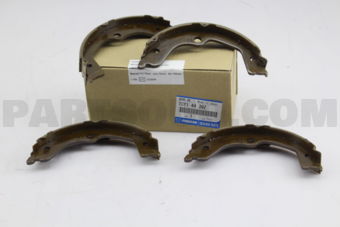 TCY14439Z SHOE SET,RR PARKING BRAKE