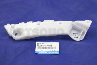 TD11500U1F RETAINER NO.2,BUMPER