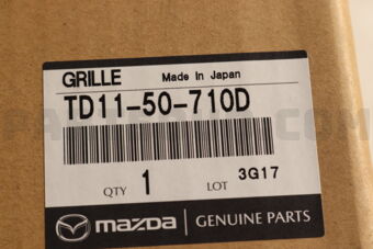 TD1150710D GRILLE,RADIATOR