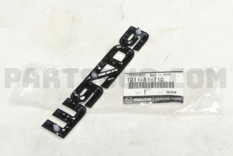 TD1151710 ORNAMENT,MAKER NAME-REAR